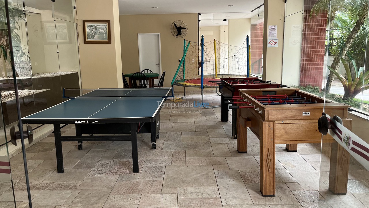 Apartamento para aluguel de temporada em Bertioga (Riviera de São Lourenço)