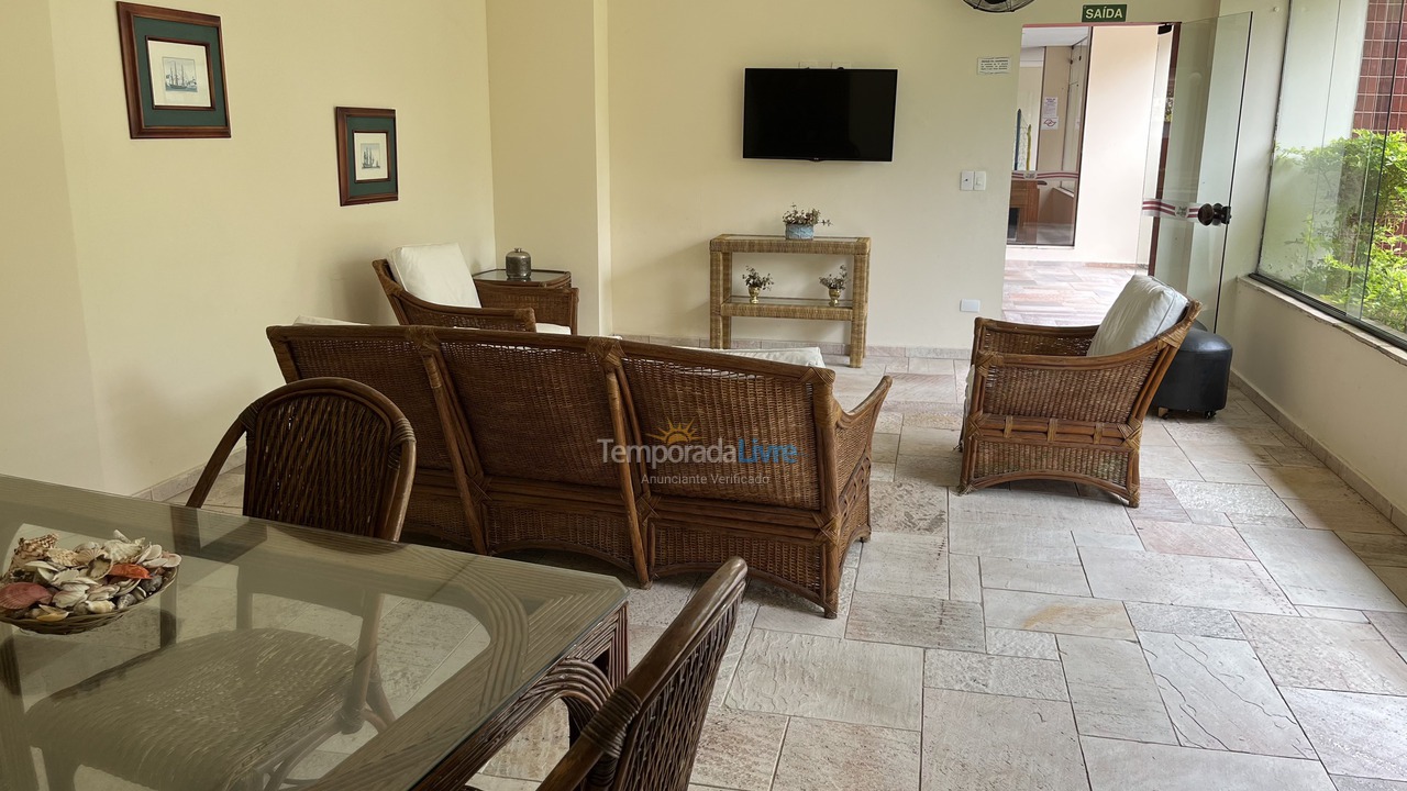 Apartamento para aluguel de temporada em Bertioga (Riviera de São Lourenço)