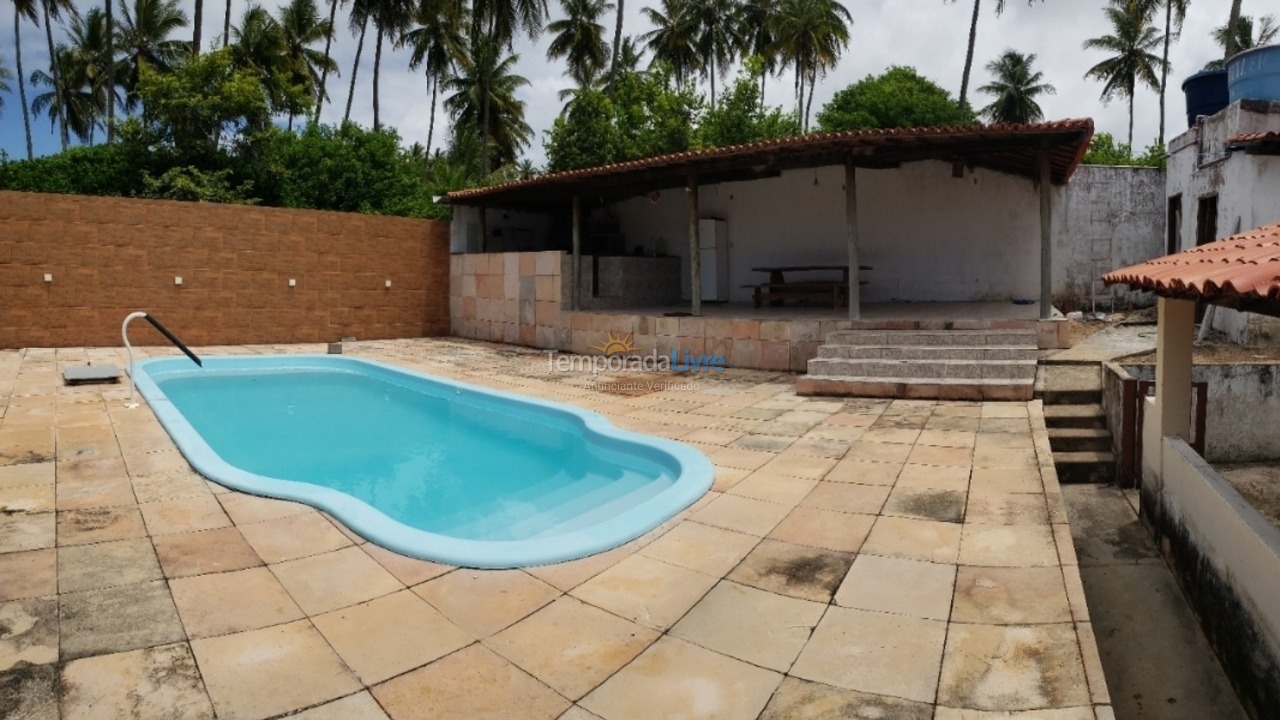 Casa para aluguel de temporada em Conde (Barra do Itariri Bahia)
