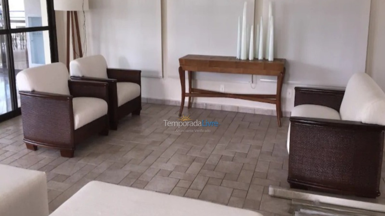 Apartamento para aluguel de temporada em Bertioga (Riviera de São Lourenço)