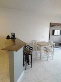 Apto com vista para o mar