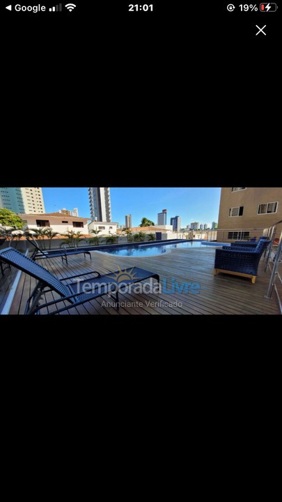 Apartamento para aluguel de temporada em João Pessoa (Brisamar)