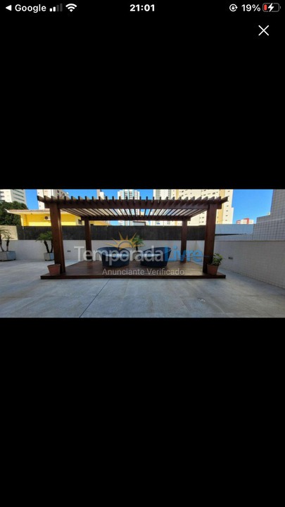 Apartamento para aluguel de temporada em João Pessoa (Brisamar)