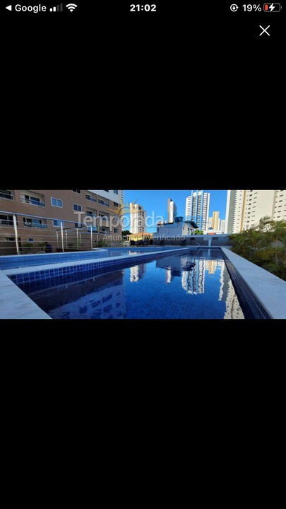 Apartamento para aluguel de temporada em João Pessoa (Brisamar)