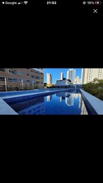 Apartamento próximo a praia de Tambaú com piscina