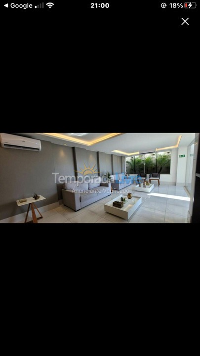 Apartamento para aluguel de temporada em João Pessoa (Brisamar)