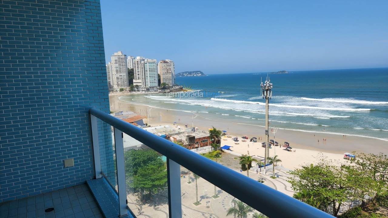 Apartamento para aluguel de temporada em Guarujá (Pitangueiras)