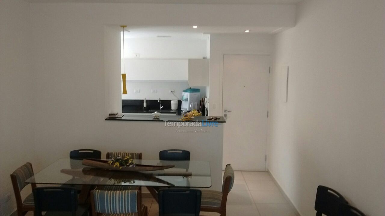 Apartment for vacation rental in Guarujá (Enseada)