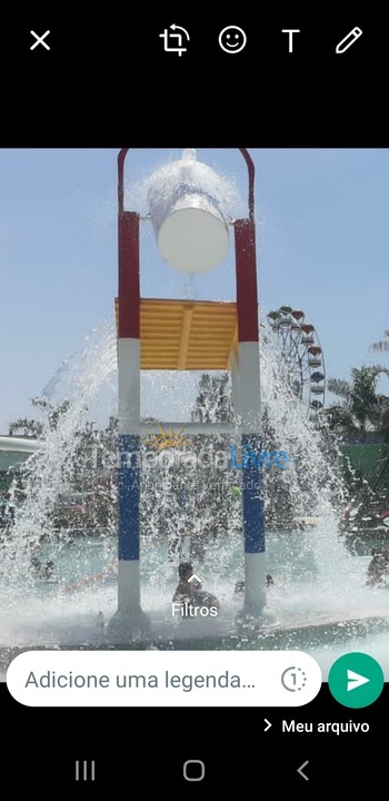 Apartamento para aluguel de temporada em Caldas Novas (Bairro Termal)