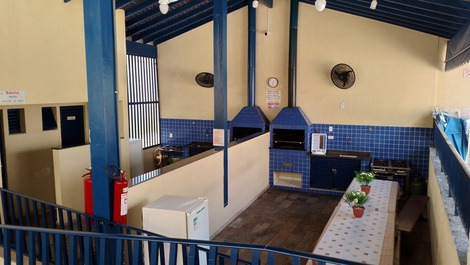 Churrasqueiras do condomínio
