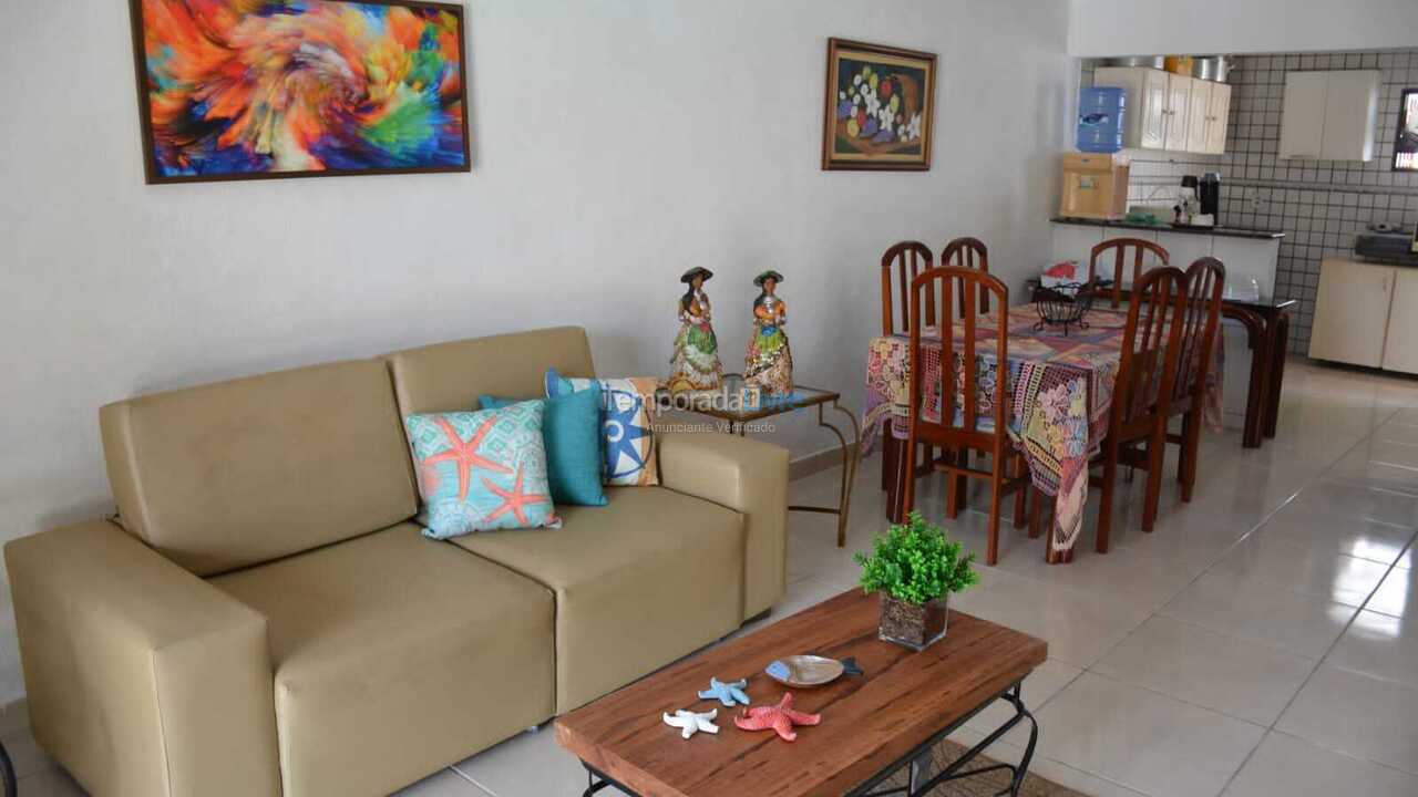 Casa para aluguel de temporada em Barra de São Miguel (Loteamento Patrícia Cordeiro Alto De)