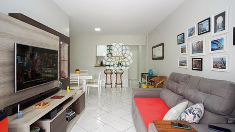 Two rooms with swimming pool, sports court, 30m from the sea! A08