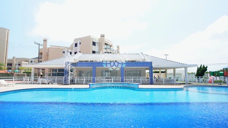 Two rooms with swimming pool, sports court, 30m from the sea! A08