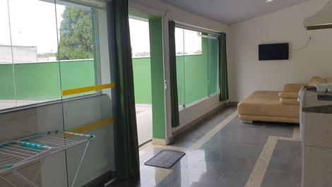 Vidros blindex para claridade e ambiente bem arejado