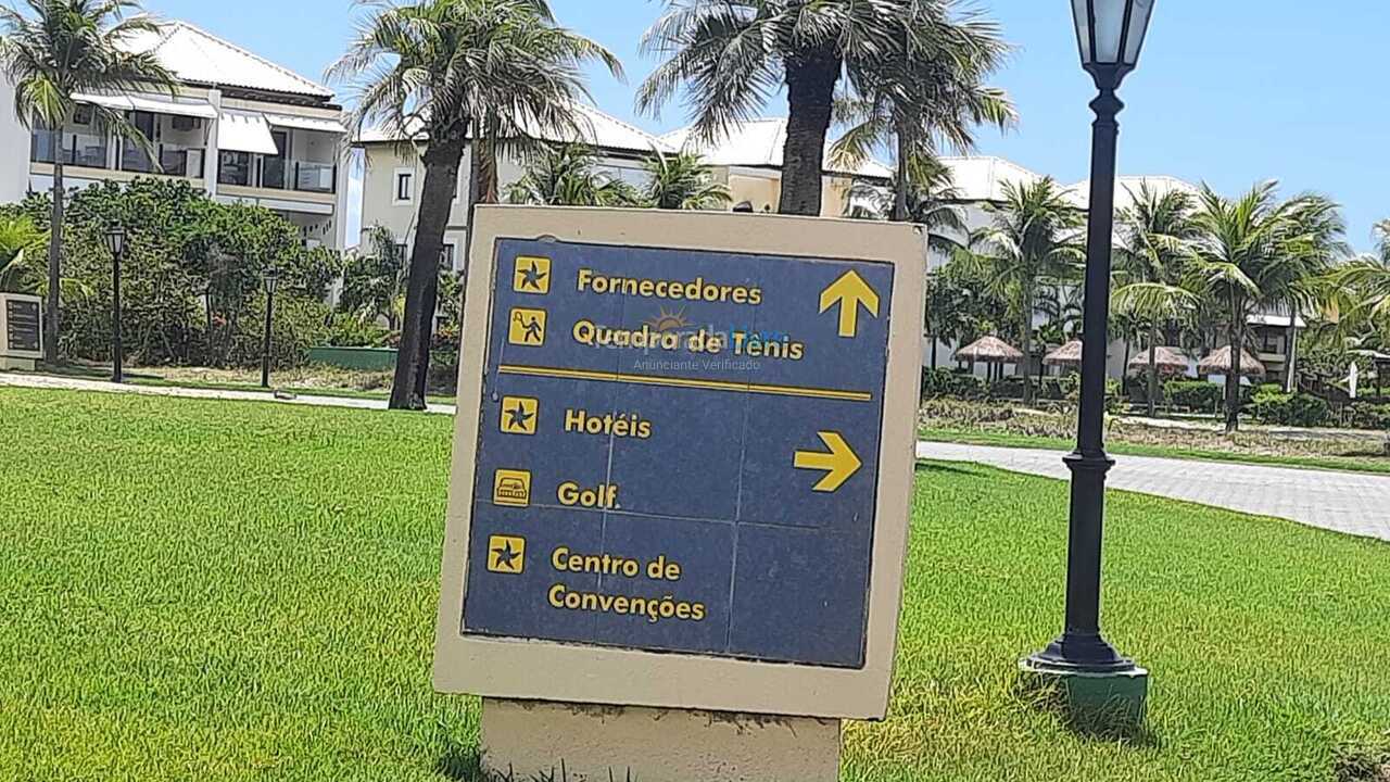 Apartamento para alquiler de vacaciones em Mata de São João (Praia do Forte)