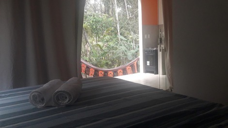 Cabina completa para 2 personas, aire acondicionado. Entre las playas de Pitinga y Taipe