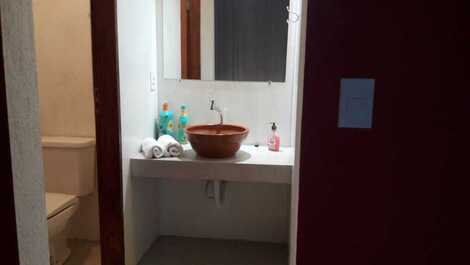 Cabina completa para 2 personas, aire acondicionado. Entre las playas de Pitinga y Taipe