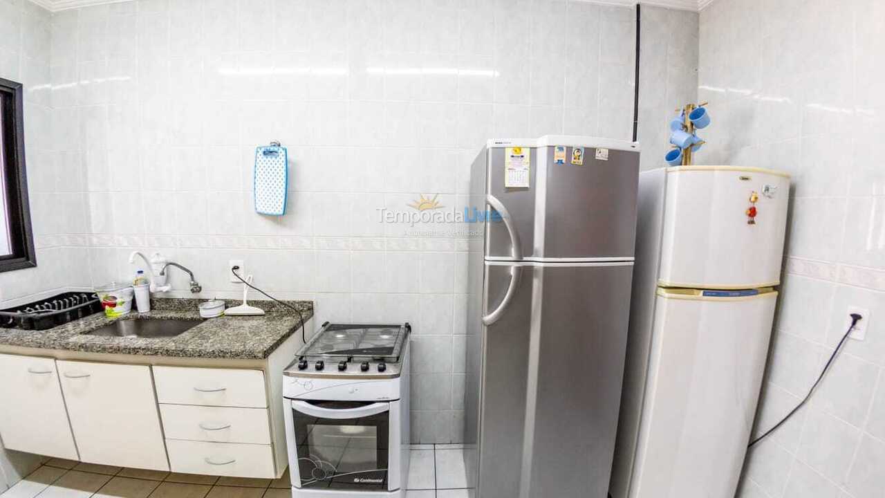 Apartment for vacation rental in Praia Grande (Aviação)