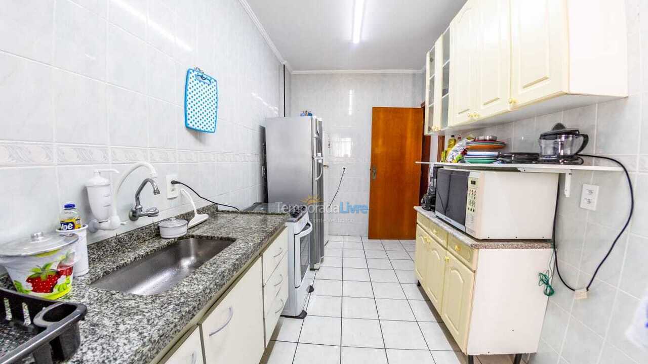Apartment for vacation rental in Praia Grande (Aviação)