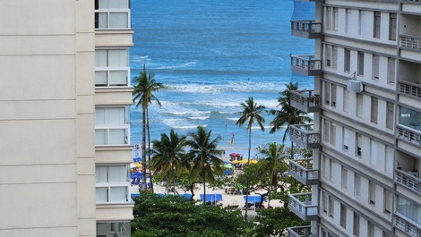 Vista ao mar da sacada
