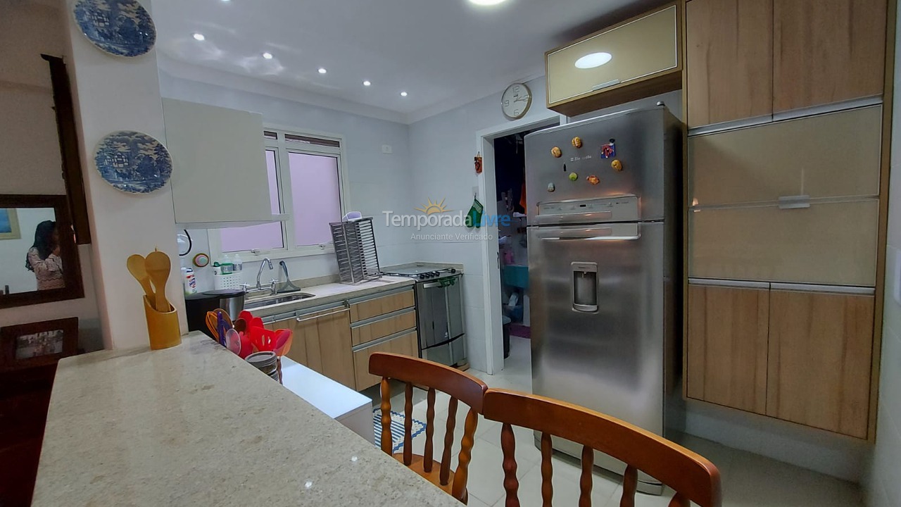 Apartamento para alquiler de vacaciones em Bertioga (Praia da Enseada)