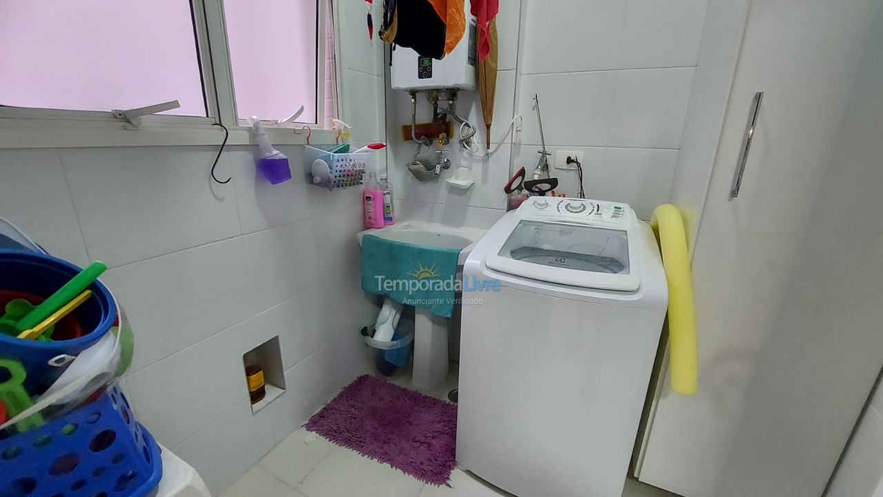 Apartamento para alquiler de vacaciones em Bertioga (Praia da Enseada)