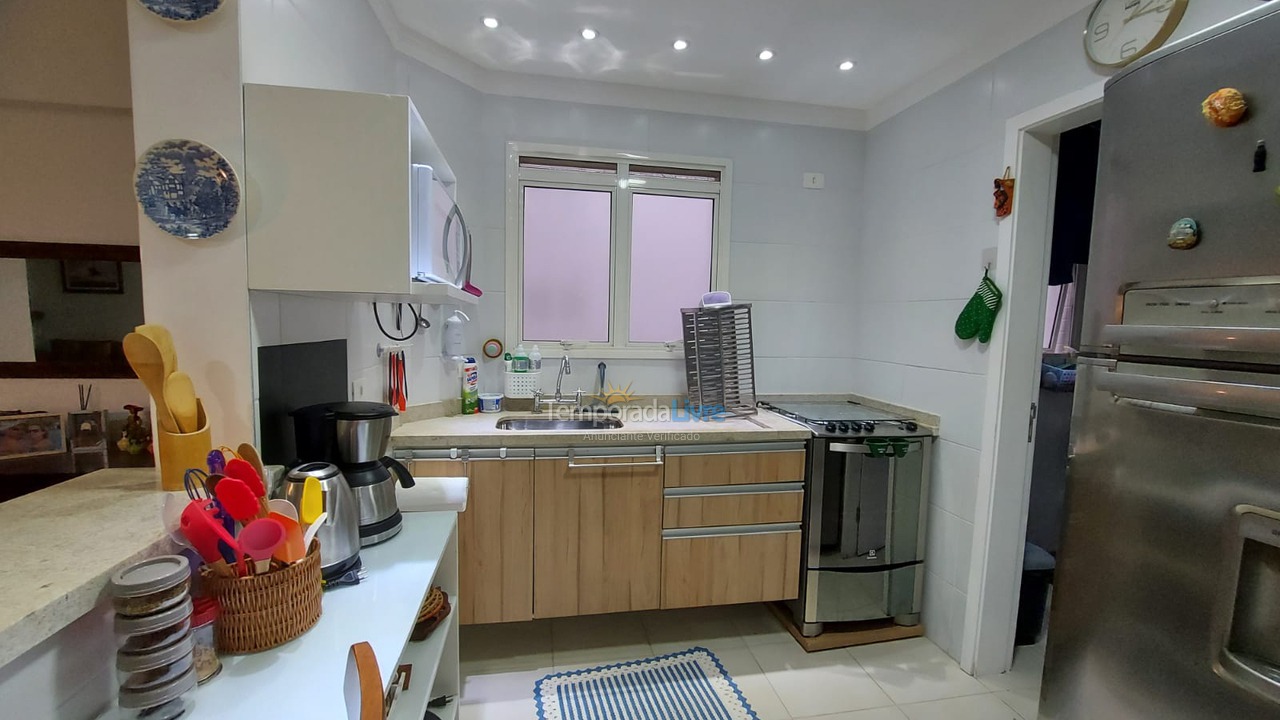 Apartamento para alquiler de vacaciones em Bertioga (Praia da Enseada)