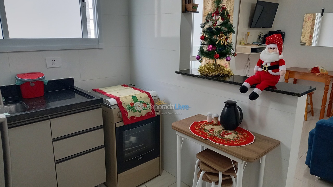 Apartamento para alquiler de vacaciones em Praia Grande (Aviação)