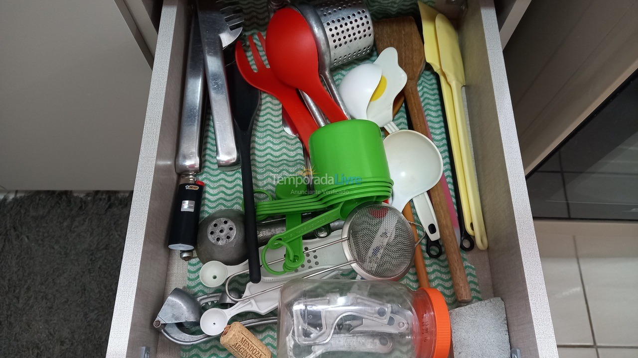 Apartamento para alquiler de vacaciones em Praia Grande (Aviação)