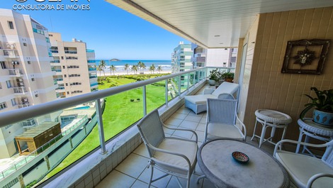 Amplio y frente al Mar Riviera, con 5 habitaciones 3 suites