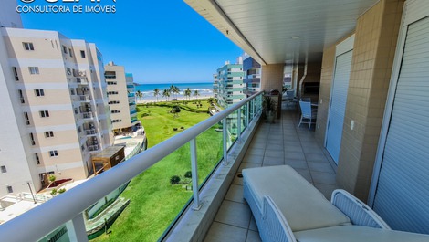 Amplio y frente al Mar Riviera, con 5 habitaciones 3 suites
