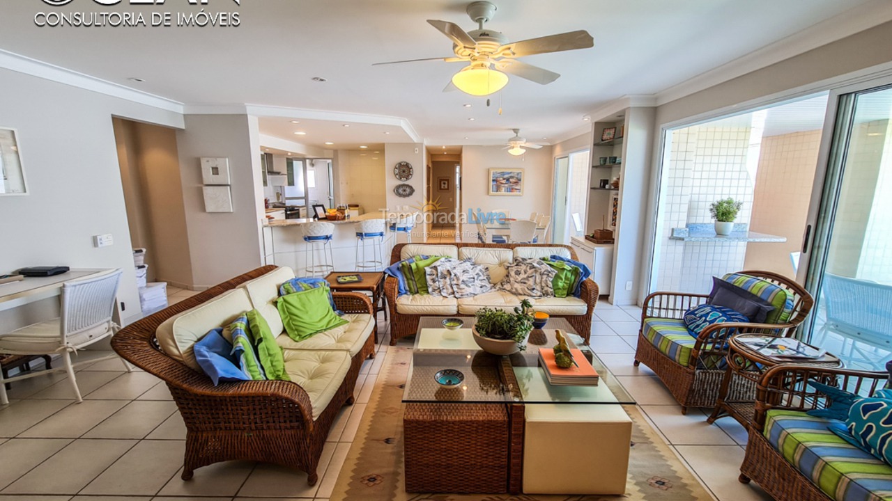 Apartamento para alquiler de vacaciones em Bertioga (Riviera de São Lourenço)