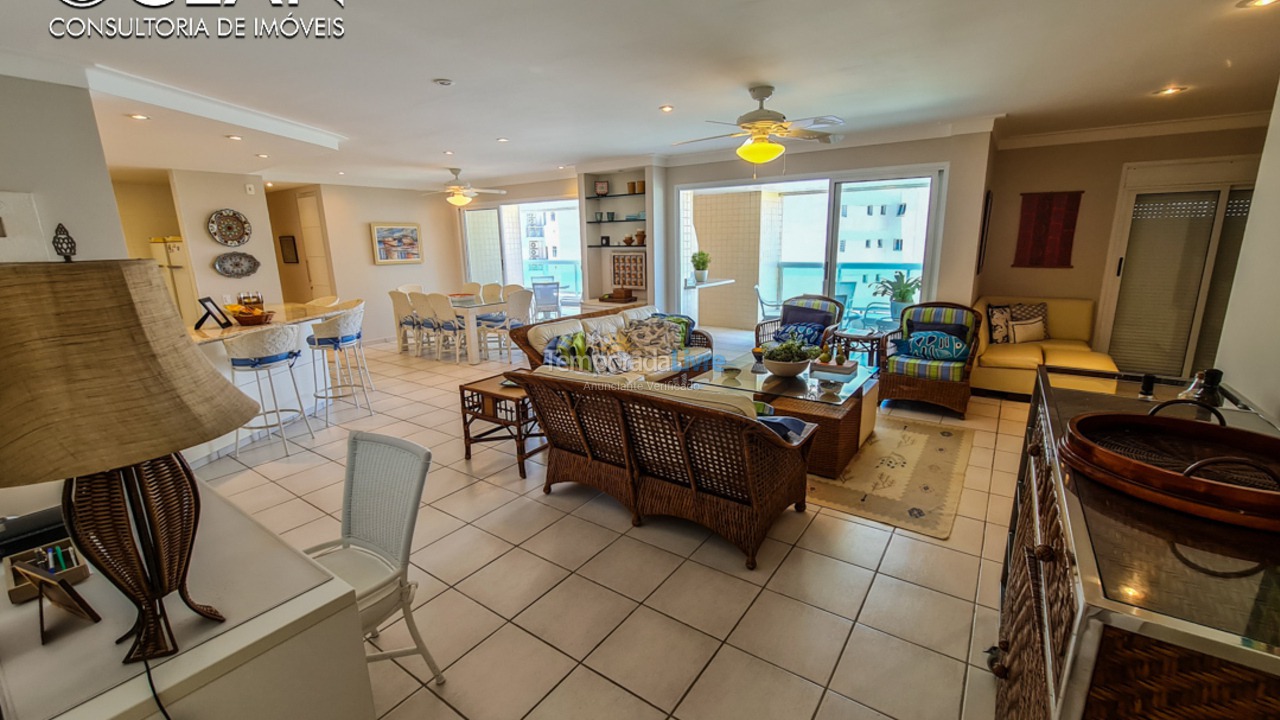 Apartamento para alquiler de vacaciones em Bertioga (Riviera de São Lourenço)