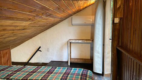 Chalé  todo refrigerado.....conforto total