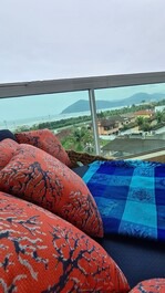 Paz y vistas al mar desde todas las habitaciones.