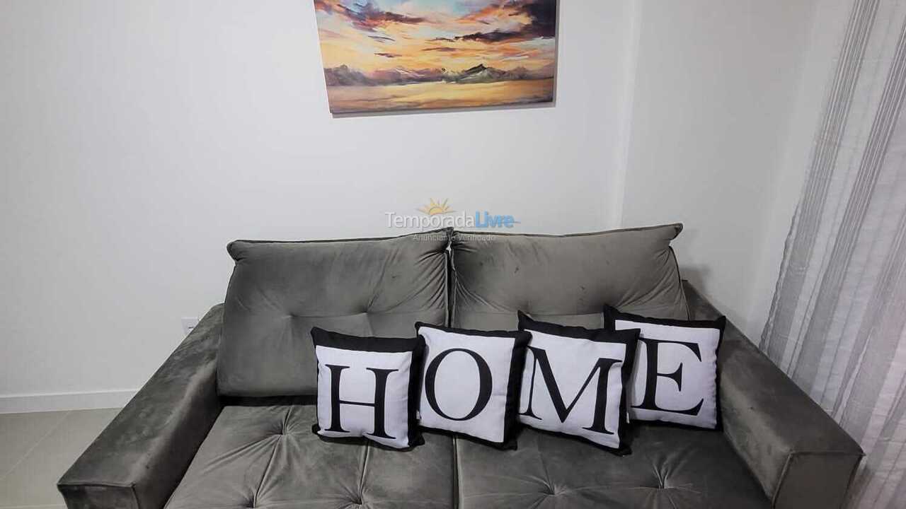 Apartment for vacation rental in Governador Celso Ramos (Praia de Palmas)