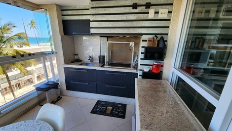 Sacada com vista ao mar