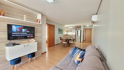 AMPLO APARTAMENTO - APENAS 80M DA PRAIA COM PISCINA E MELHOR PREÇO