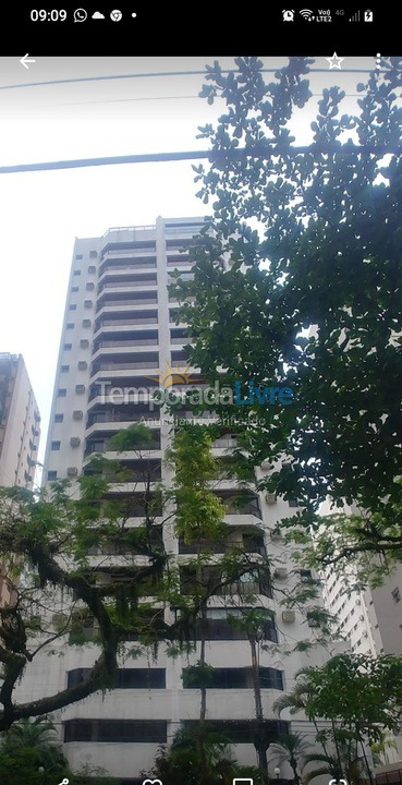 Apartamento para alquiler de vacaciones em Guarujá (Pitangueiras)