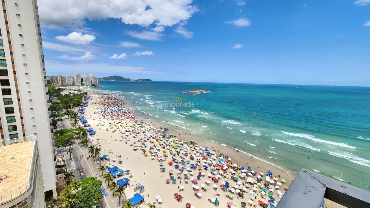 Apartamento para alquiler de vacaciones em Guarujá (Pitangueiras)