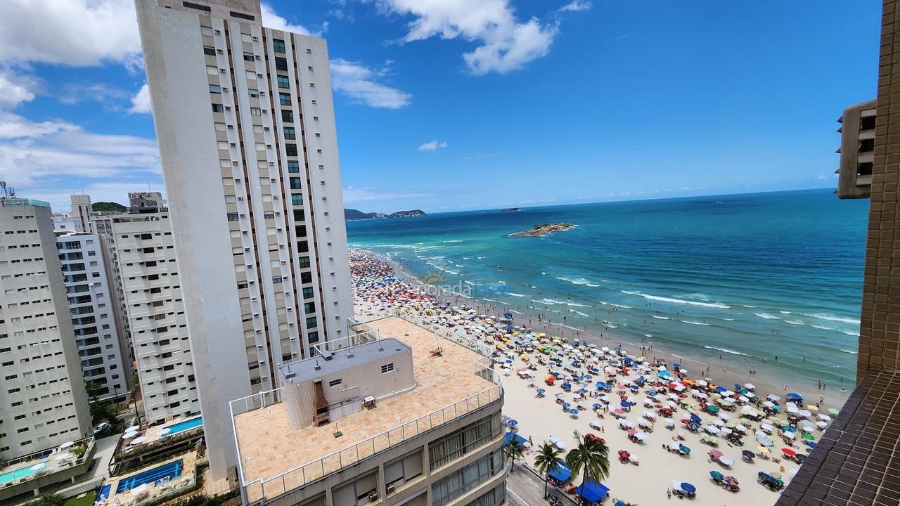 Apartamento para alquiler de vacaciones em Guarujá (Pitangueiras)