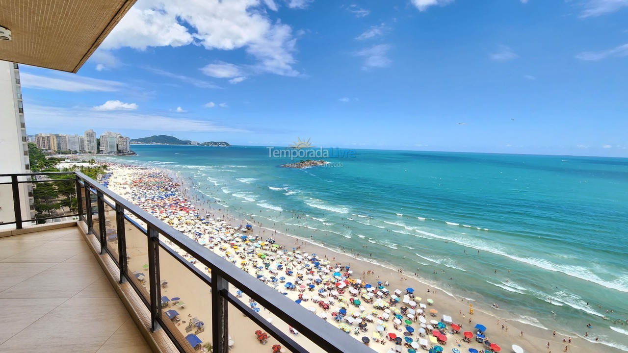 Apartamento para alquiler de vacaciones em Guarujá (Pitangueiras)