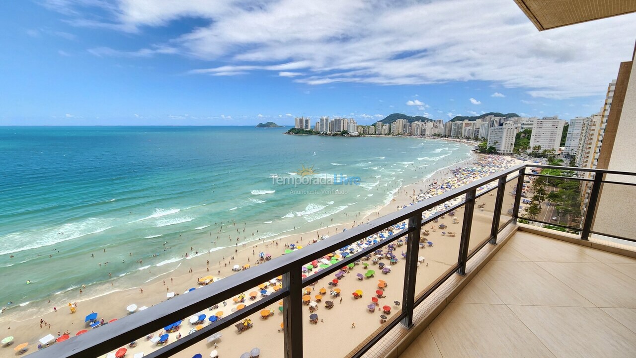 Apartamento para alquiler de vacaciones em Guarujá (Pitangueiras)