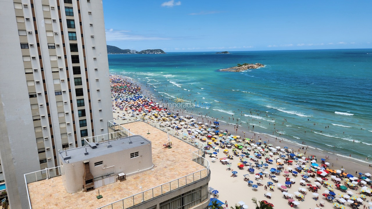 Apartamento para alquiler de vacaciones em Guarujá (Pitangueiras)