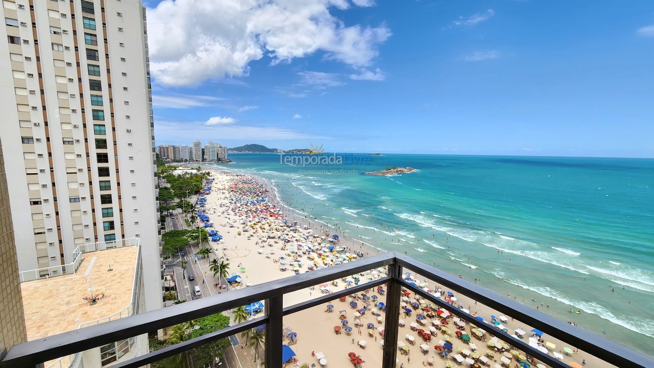 Apartamento para alquiler de vacaciones em Guarujá (Pitangueiras)