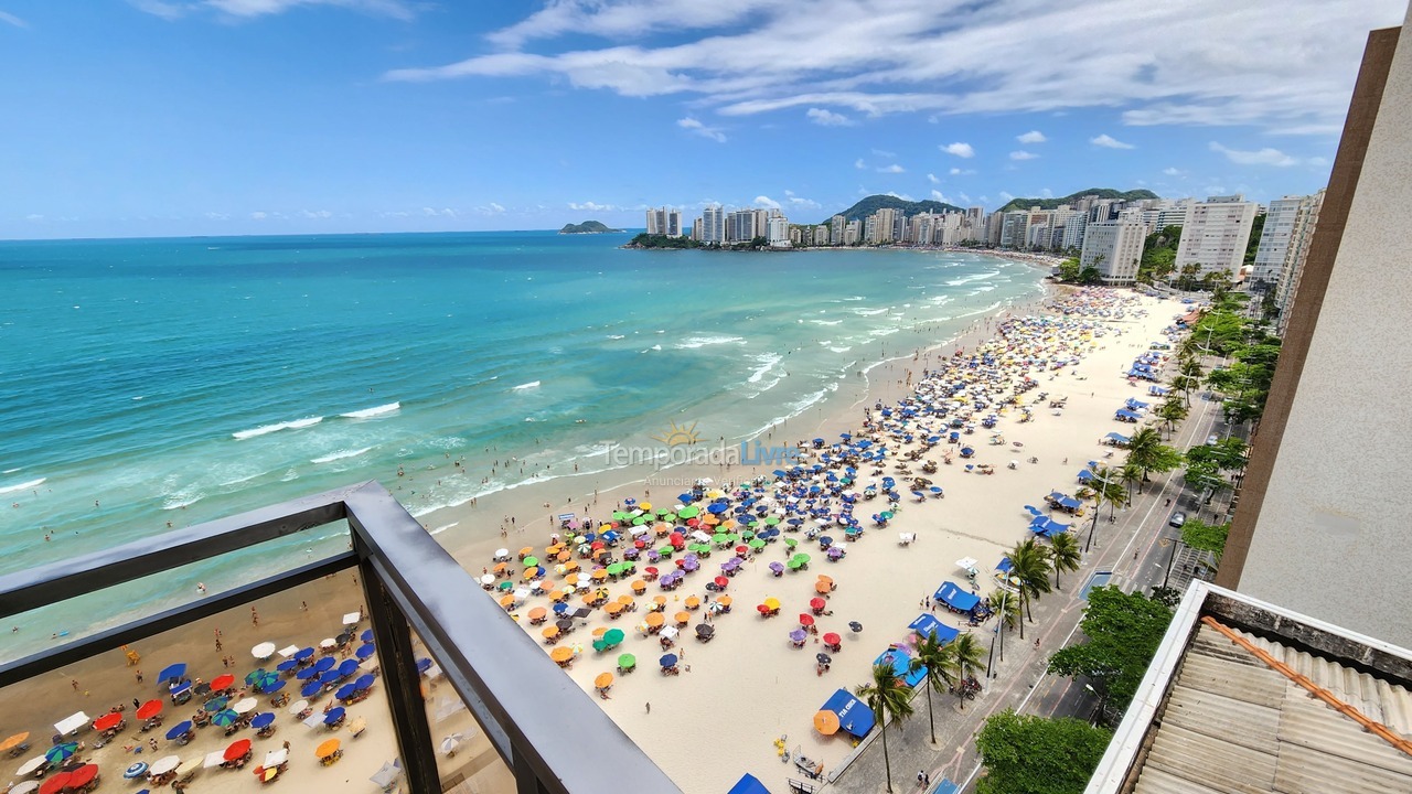 Apartamento para alquiler de vacaciones em Guarujá (Pitangueiras)