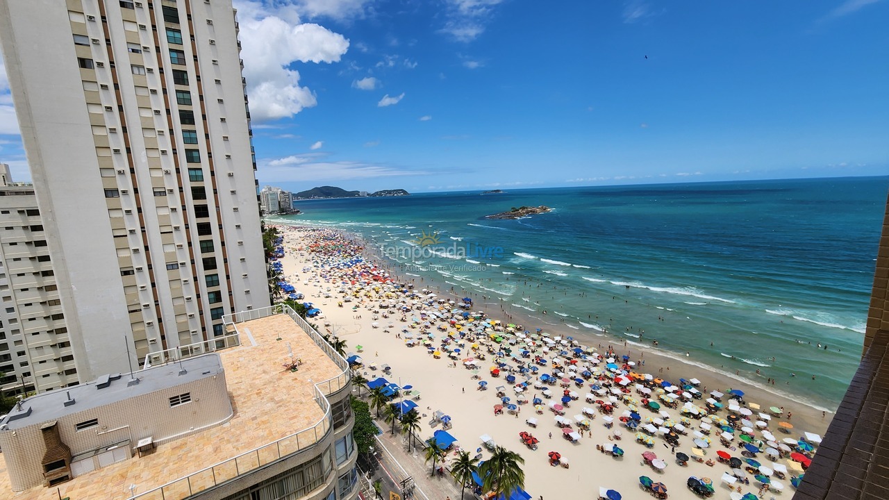Apartamento para alquiler de vacaciones em Guarujá (Pitangueiras)