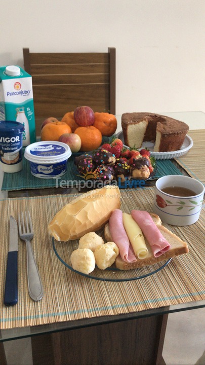 Apartamento para alquiler de vacaciones em Ubatuba (Estufa)