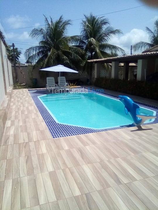 Casa para alquiler de vacaciones em Estância (Praia do Abaís)