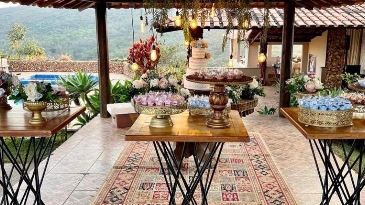 Granja para alquiler de vacaciones em Sete Lagoas (Serra de Santa Helena)